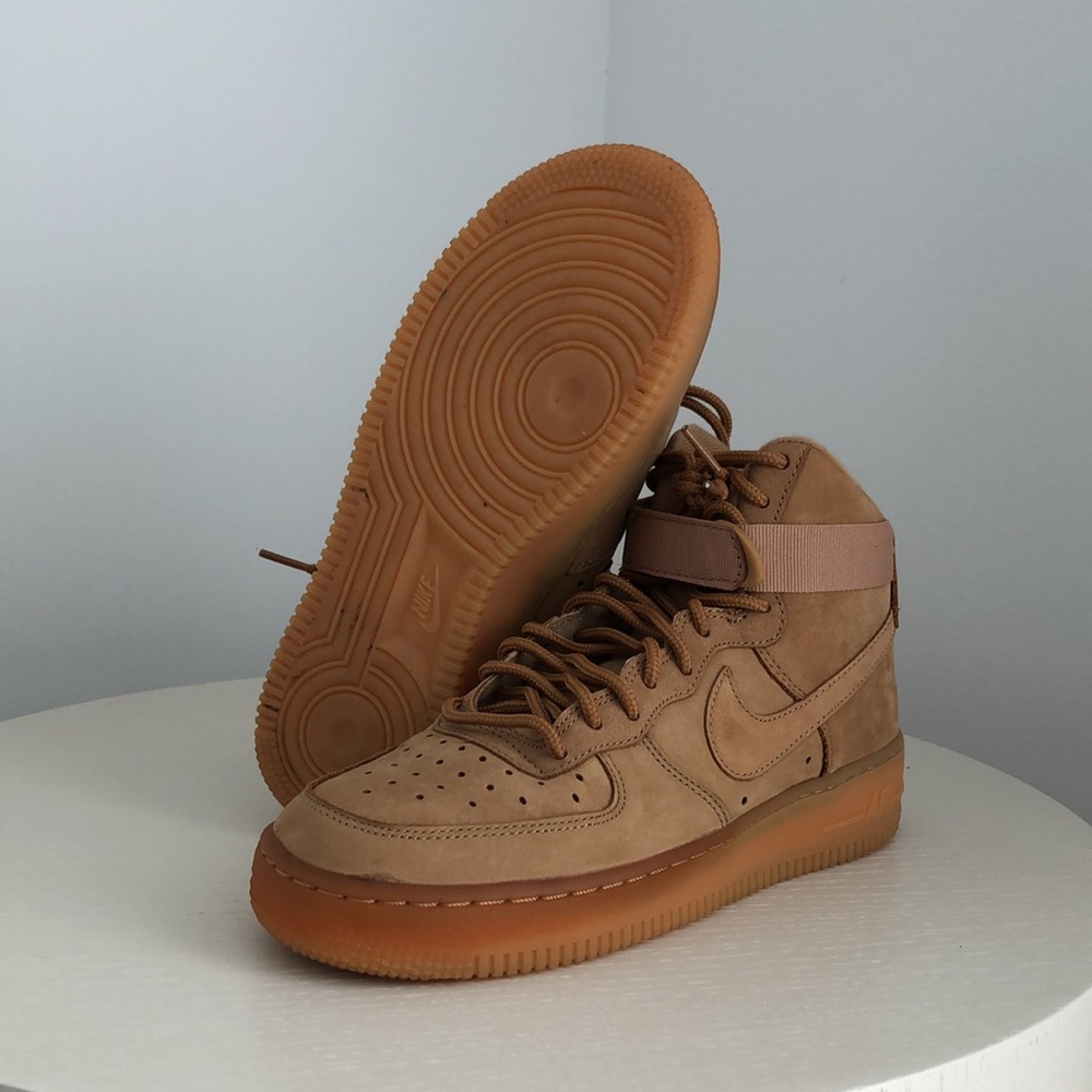 Nike - Air Force 1 High Flax/Wheat Gum